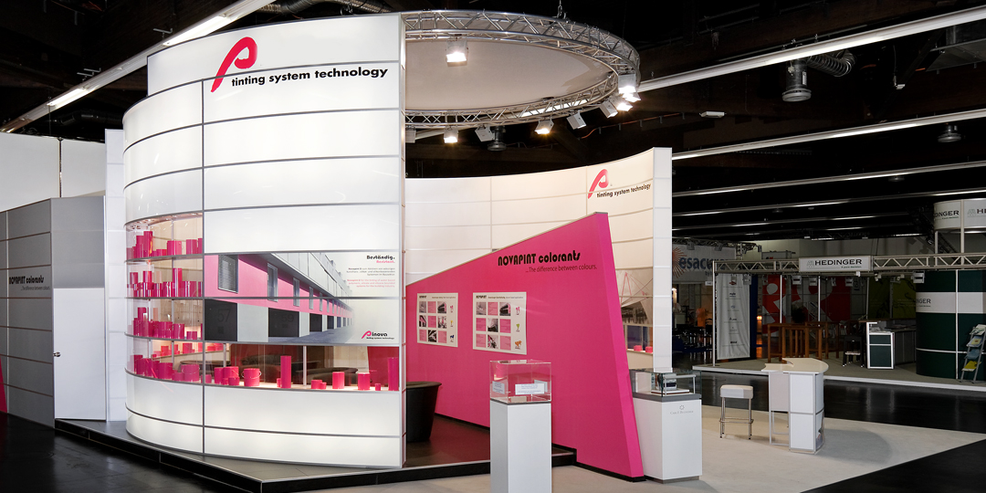 expomaniac Messebau trade show European Coating Show